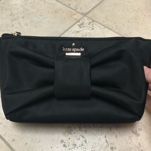 NWT Kate Spade Black travel kit